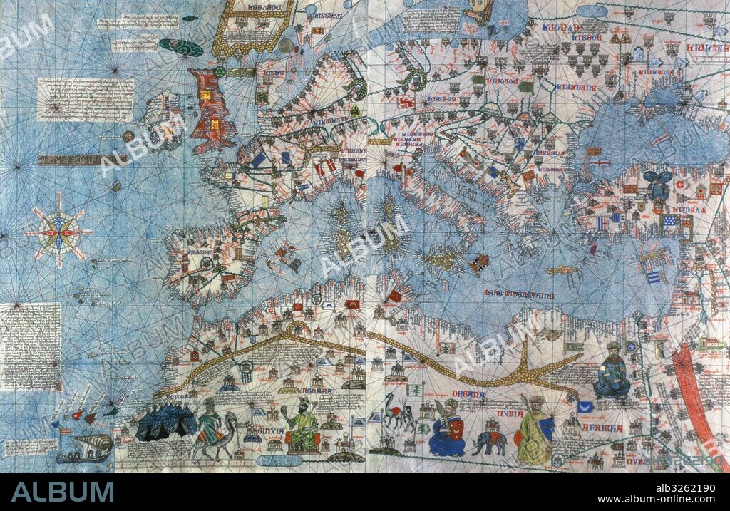 Atlas Catalán de Abraham y Jafuda Cresques