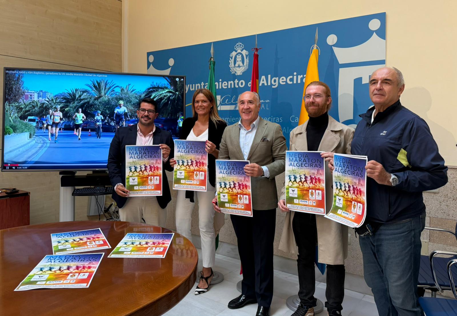 PRESENTADA LA DÉCIMA EDICIÓN DE LA MEDIA MARATÓN «CIUDAD DE ALGECIRAS»