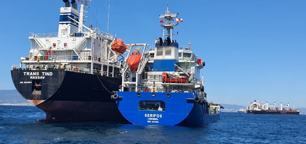 VERDEMAR DENUNCIA EL BUNKERING ILEGAL DE GIBRALTAR EN AGUAS PROTEGIDAS