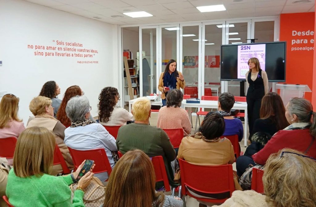 EL PSOE DE ALGECIRAS REIVINDICA ESTE 25N NO DAR PASOS ATRÁS CONTRA LA VIOLENCIA MACHISTA