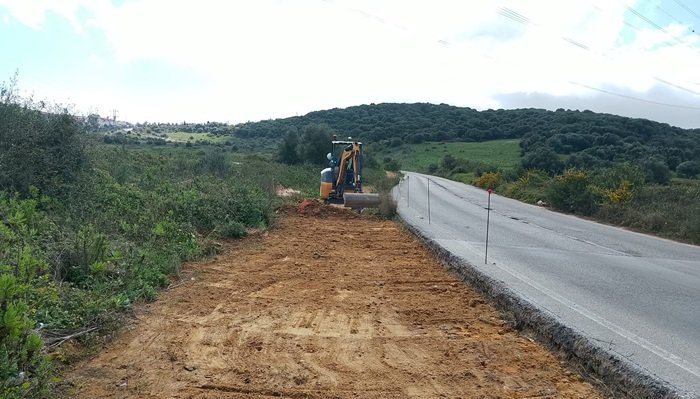 SE RETOMAN EN ALGECIRAS LAS OBRAS DEL CAMINO PEATONAL ENTRE SAN BERNABÉ Y BOTAFUEGOS