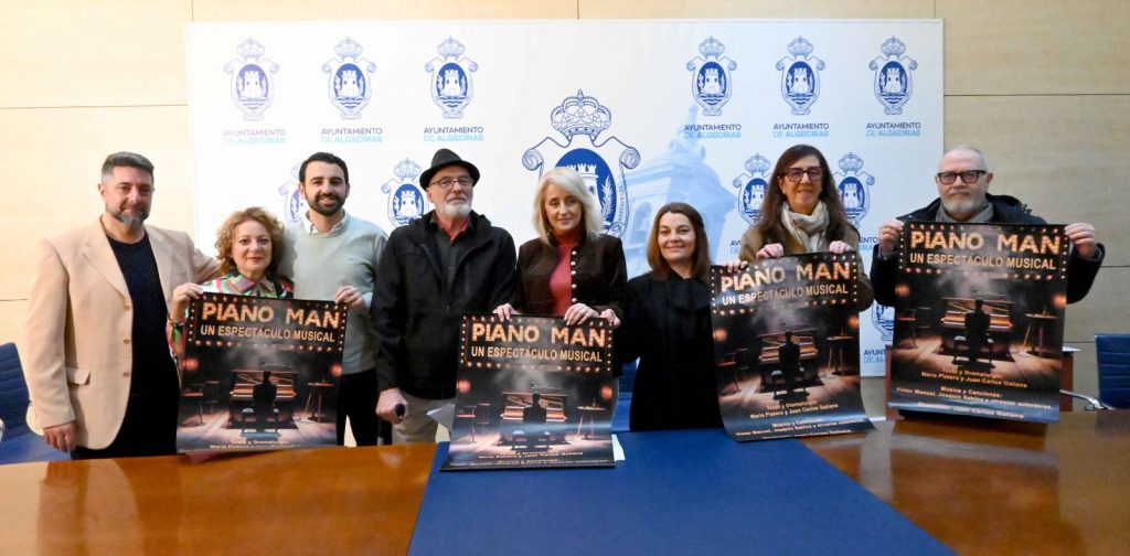 LA ASOCIACIÓN MUSICAL LA BOHEMIA PRESENTA EN ALGECIRAS SU NUEVO ESPECTÁCULO «PIANO MAN»
