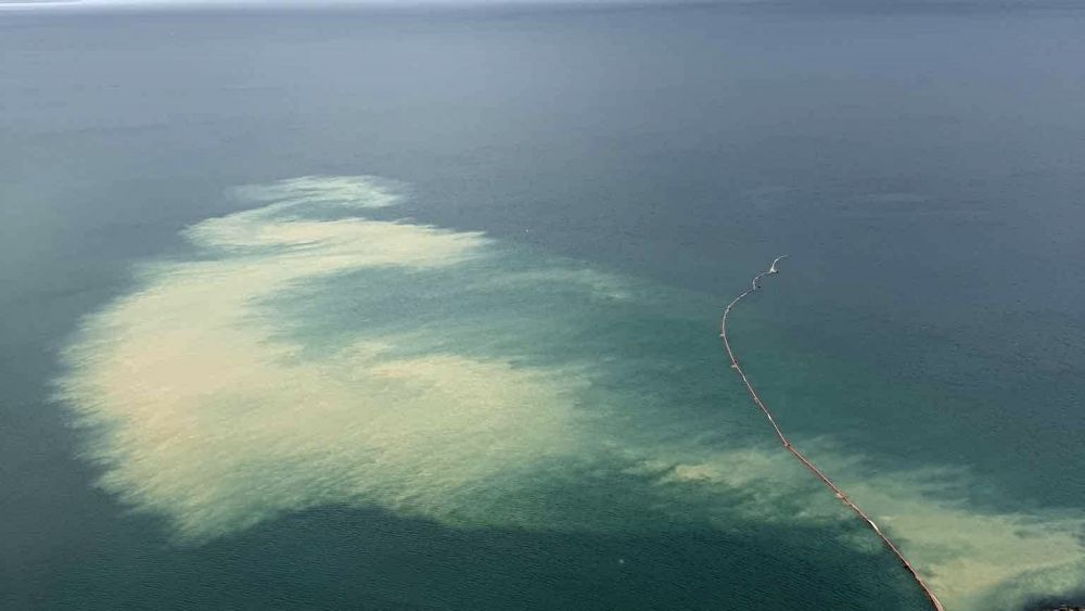 VERTIDOS PROCEDENTES DE GIBRALTAR AMENAZAN LOS CALADEROS DE LA ATUNARA